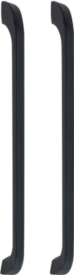 ATOM 12.5 Inches Zinc Handle | Black Finish| CH-252 Zinc Cabinet/Drawer Handle(Black Pack of 2)