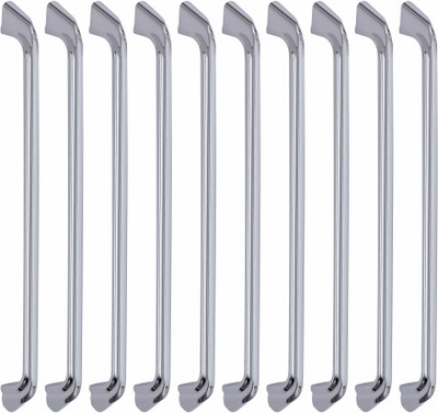 ATOM CH-ZN-228-CP-12, Pack of 10 Zinc Cabinet/Drawer Handle(Silver Pack of 10)