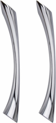 ATOM CH-ZN-212-CP-08, Pack of 2 Zinc Cabinet/Drawer Handle(Steel Pack of 2)