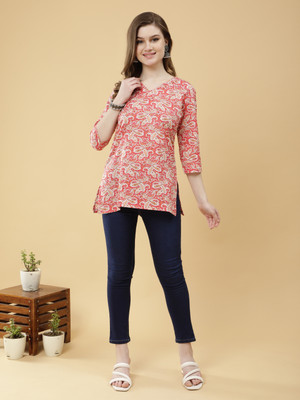 ZubyDuby Casual Printed Women Multicolor Top