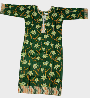 Laxmi Textile Women Floral Print A-line Kurta(Multicolor)