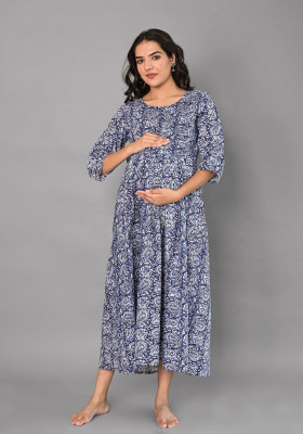 Phalodi Creation Women Printed Straight Kurta(Multicolor)