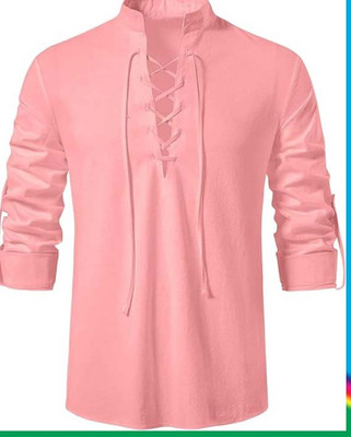 Locess Men Solid A-line Kurta(Multicolor)