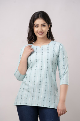 VROEGER Women Self Design Straight Kurta(Green)