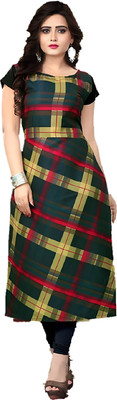 SHREE INFINITY EXPORT Women Printed A-line Kurta(Multicolor)