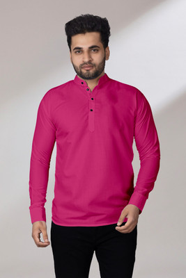 Fashion Marts Men Solid Straight Kurta(Multicolor)