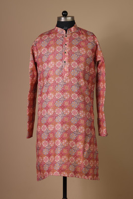 MOXTE Men Printed Straight Kurta(Multicolor)