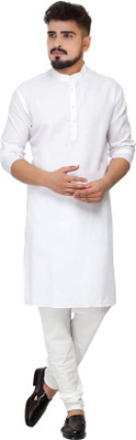 CELLUX Men Kurta Churidar Set
