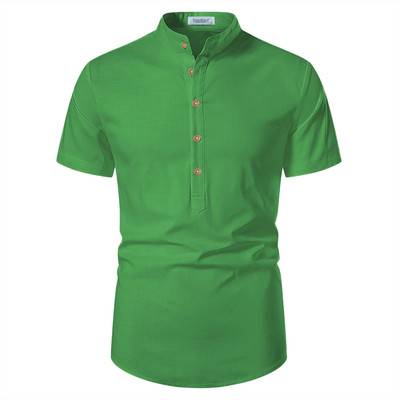 Amrit topwear Men Solid A-line Kurta(Dark Green)