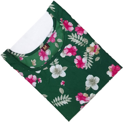 RIDDHI COLLECTION MALL Women Printed Straight Kurta(Multicolor)