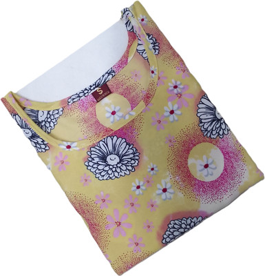 TITHIGARMENT Women Printed A-line Kurta(Multicolor)