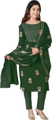 GODWEEN Women Kurti Pant Dupatta Set