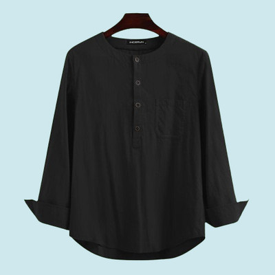 ZAKOD Men Solid Straight Kurta(Light Blue)