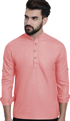 UNIFAV Men Solid Straight Kurta(Multicolor)
