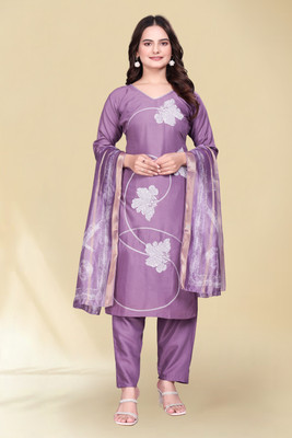 BoldStich Embroidered Kurta, Trouser/Pant & Dupatta Set