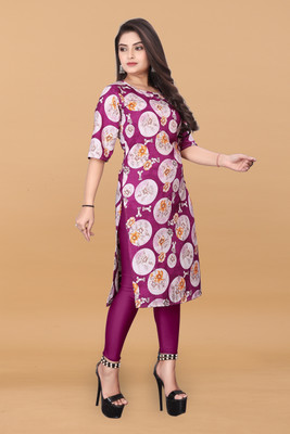DB COLLECTION Women Printed A-line Kurta(Multicolor)