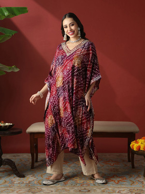 Globus Printed Viscose Women Kaftan