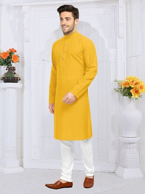 DHASU TRENDZ Men Solid Straight Kurta(Multicolor)