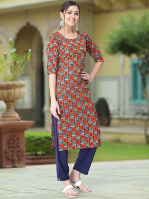 Moda Rapido Men Solid Straight Kurta(Multicolor)