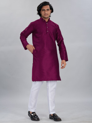 trueoath Men Kurta Pyjama Set