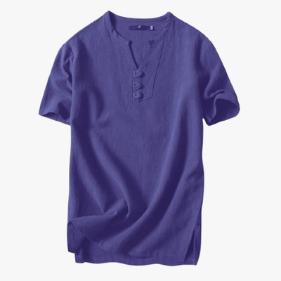 Super Westan Men Solid Straight Kurta(Dark Blue)