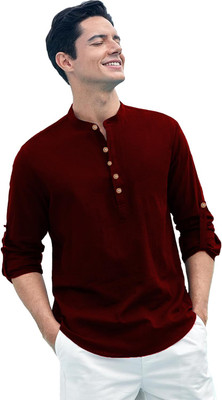 RAREMARK Men Solid Straight Kurta(Multicolor)