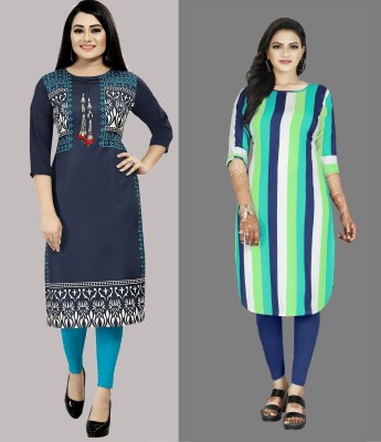 Modli 20 Fashion Women Printed A-line Kurta(Multicolor)