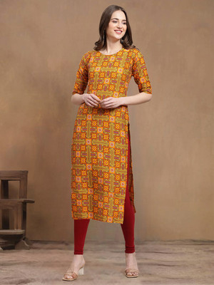 1 Stop Fashion Women Self Design A-line Kurta(Multicolor)