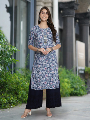 Moda Rapido Men Solid A-line Kurta(Multicolor)