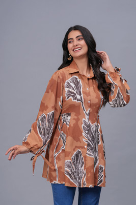 Pingaksh Women Solid A-line Kurta(Black)