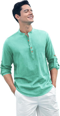 RAREMARK Men Solid Straight Kurta(Multicolor)