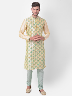 DEYANN Men Kurta Churidar Set