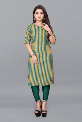 deshmi fashion Women Printed A-line Kurta(Multicolor)