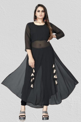 Panth Creation Women Solid A-line Kurta(Multicolor)