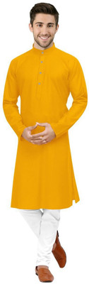 Guru Creations Men Kurta Pyjama Set