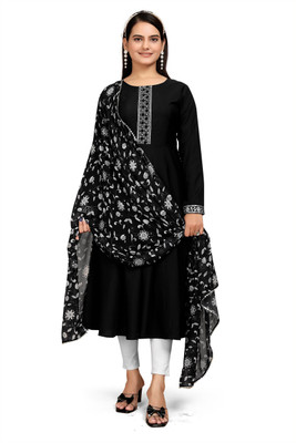 Kruti Sarees Printed Kurta, Trouser/Pant & Dupatta Set