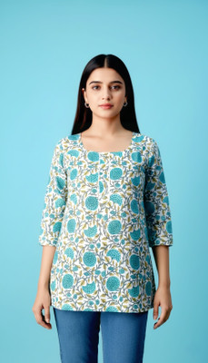 pirahanfashion Women Printed A-line Kurta(Multicolor)