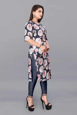 Jayshree Fab Women Printed Straight Kurta(Multicolor)
