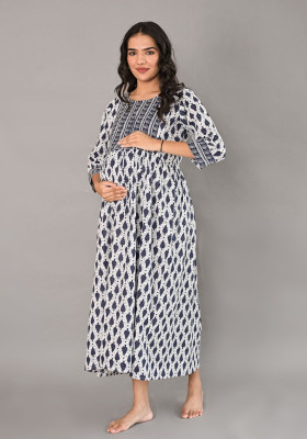 Phalodi Creation Women Printed Anarkali Kurta(Multicolor)