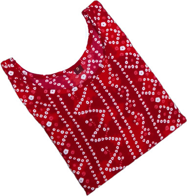 DB COLLECTION Women Printed Straight Kurta(Red)