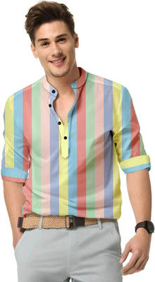 ALVIN ENTERPRISE Men Printed Straight Kurta(Multicolor)
