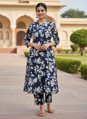 MAPRI Women Kurti Pant Set