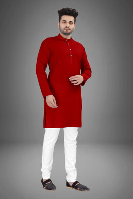 kanha creation Men Kurta Pyjama Set