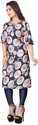 deshmi fashion Women Printed A-line Kurta(Multicolor)