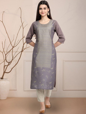 Moda Rapido Men Solid Straight Kurta(Multicolor)