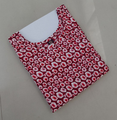 TITHIGARMENTS Women Printed Straight Kurta(Multicolor)