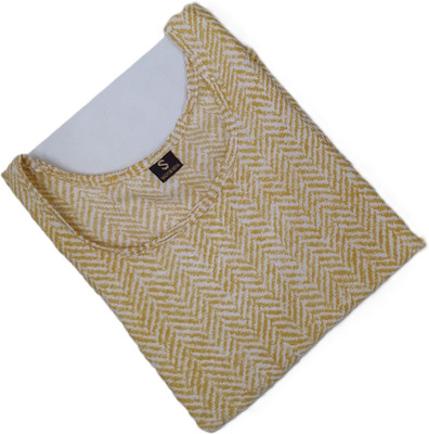 HARISH TEXTILE Women Printed A-line Kurta(Beige)