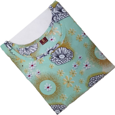 Vishwa Collection Mall Women Printed Straight Kurta(Multicolor)