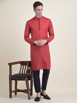 DEYANN Men Kurta Pyjama Set