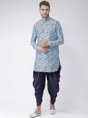 DEYANN Men Kurta Patiala Set